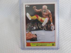 2015 Topps Hulk Hogan Card...