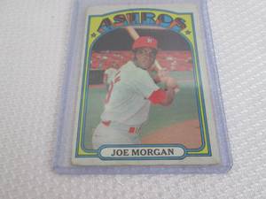 1972 Topps Joe Morgan Card...