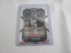 2022-23 Prizm Stephen Curry Monopol...
