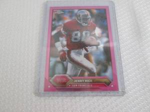 2024 Chrome Jerry Rice Pink Refract...