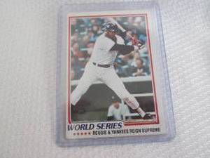 1978 Topps Reggie Jackson Card...