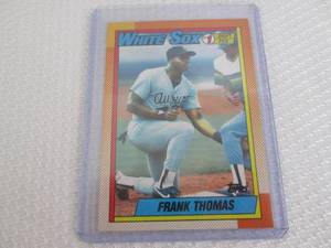 1990 Topps Frank Thomas Rookie Card...