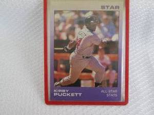 1988 Star Kirby Puckett Card...