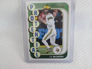 2025 Score JJ McCarthy Rookie Card...