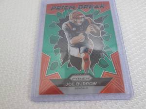 2023 Prizm Joe Burrow Green Prizm B...