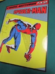 Spiderman Metal Sign Measures 12 x 16