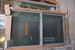 Marvin Double Hung Window White Finish