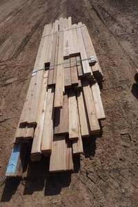 Lot of Surfaced 4 Sides (S4S Cedar Lumber