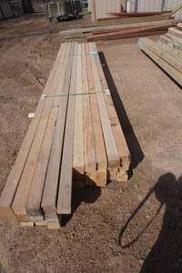 Lot of 4 x 4 Pine Posts
