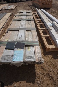 Lot of LP SmartSide Rigidstack Siding In Smokey Ash and Coffee