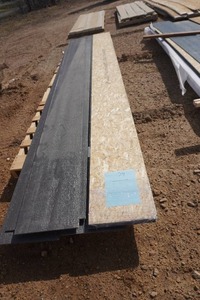 Lot of LP SmartSide Rigidstack Siding In Dark Coffee