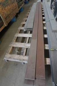 Lot of Trex Decking, Fascia & Risers