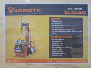 Agrotk Tire Changing Machine