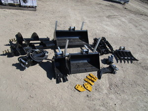 Wolverine Mini Excavator Attachment Set