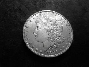 1881 Morgan Silver Dollar