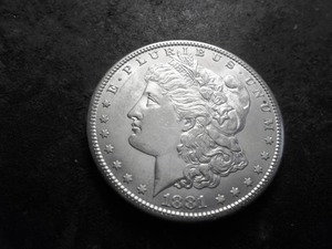 1881 S Morgan Silver Dollar
