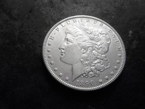 1890 Morgan Silver Dollar