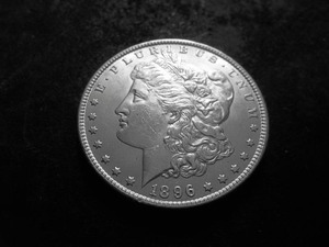 1896 Morgan Silver Dollar