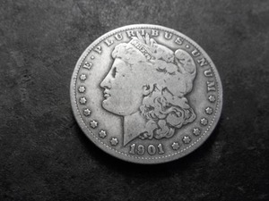 1901 S Morgan Silver Dollar