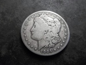 1904 S Morgan Silver Dollar