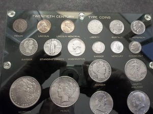 Set Of Twentieth Century Type Coins (High Grades)