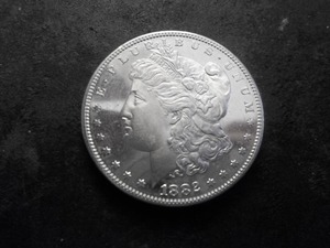 1882 S Morgan Silver Dollar In MS++++/+ & DMPL