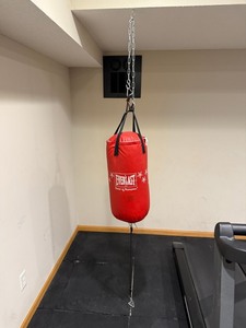 Everlast Heavy Bag Red Vinyl - Choice of Champions Logo