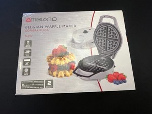 Ambiano Belgian Waffle Maker 760W 2-Slice