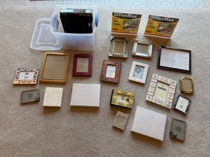 Malden 5x7 Floral Mosaic Picture Frame - Assorted Frames, Floral Tile Borders & OfficeMax Sign Holders