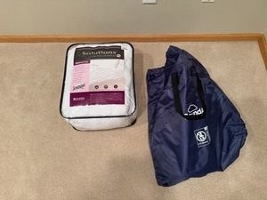 Solutions Mattress Pad Queen - Cool Touch Technology, Scotchgard Protector