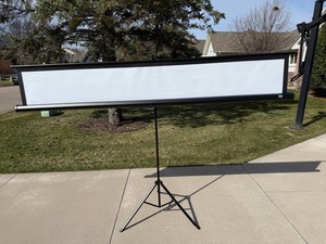 Taotronics TT-HP020 120-Inch 43 Portable Projector Screen with Tripod Stand