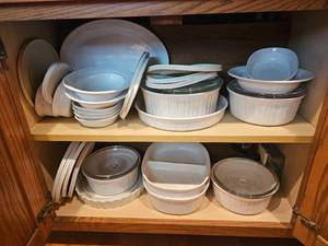 Collection of Corning Oven to Table Serving Pieces