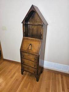 Antique Country Chic Secretary Desk with Edwardian details