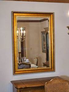 Stunning Regency Gilded Edge Mantel Mirror
