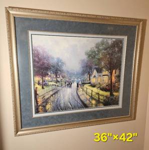 Hometown Memories 1  Print by Thomas Kinkade