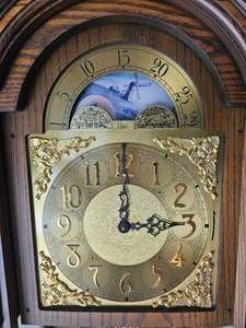 Colonial of Zeeland Moon Phase Arch Grandfather Clock