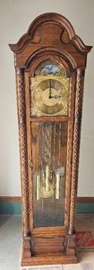 Colonial of Zeeland Moon Phase Arch Grandfather Clock