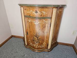 Painted Venetian Consol Cabinet