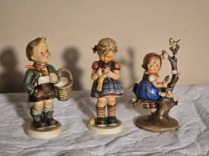 Hummel Style Porcelain Figurine Group - C