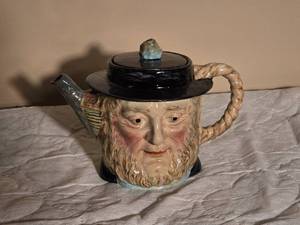 Vintage English Toby Mug with Lid - Peggotty