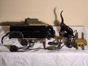 Collection of Antique Implements - Cobbler  Operator  Notary