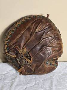 Antique Leather Catchers Mitt