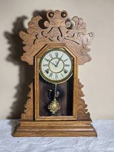 Antique Waterbury Clock Company Mantel Clock