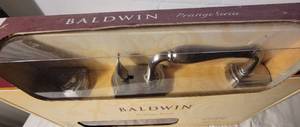 NIB Baldwin Prestige Series Nickel Wesley Handset