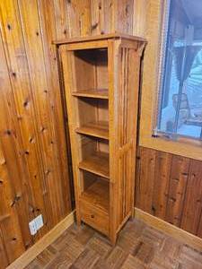 Bright Prairie Mission Accent Shelf