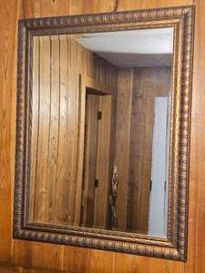 Handsome Rattan Bamboo Frame Mirror