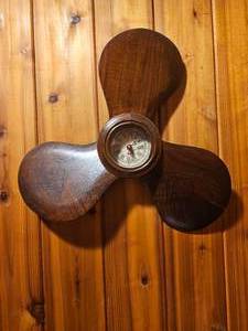 Boat Prop Accent Clock