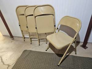 Aluminum Folding Chair Set