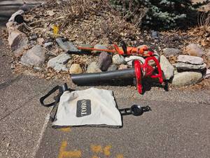 Corded Toro Blower and Hedge Trimmer