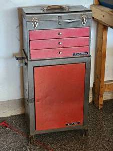 Vintage Test Rite Steel Tool Chest
